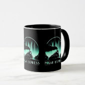 Mug Conception de train Polar Express élégante (Devant droit)