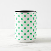 Mug Conception de trèfles uniquement (Centre)