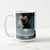 Mug Conception de tribute de moustache de Fête des Pèr (Gauche)