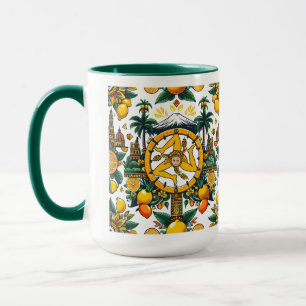 Mug Conception de Trinacria sicilienne