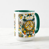 Mug Conception de Trinacria sicilienne (Devant droit)