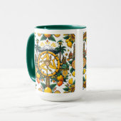 Mug Conception de Trinacria sicilienne (Devant gauche)