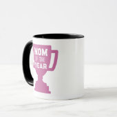 Mug Conception de trophée Maman de l'année (Devant gauche)