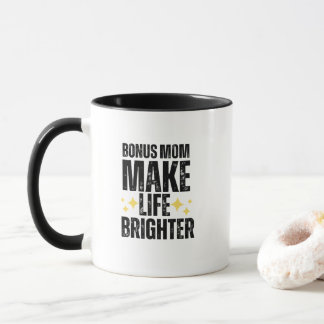 Mug Conception de typographie cadeau pour la belle-mèr