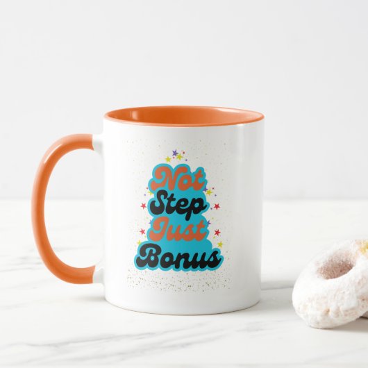 Mug Conception de typographie cadeau pour maman supplé (Avec donut)