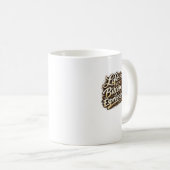 Mug Conception de typographie de café drôle Espresso (Devant droit)