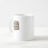 Mug Conception de typographie de café drôle Espresso (Devant gauche)