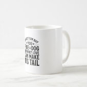 Mug Conception de typographie de citation d'amour de c (Devant droit)