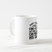 Mug Conception de typographie de citation d'amour de c (Devant gauche)