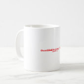 Mug Conception de typographie de citation drôle de sur (Devant gauche)