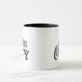 Mug Conception de typographie de l'Orégon (Centre)
