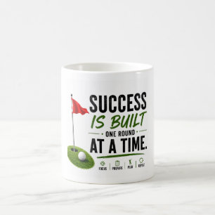 Mug Conception de typographie de style de vie de golf
