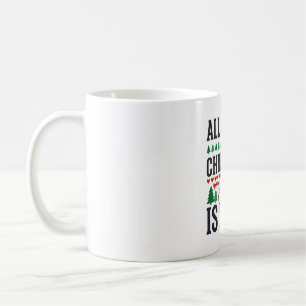 Mug Conception de typographie de vacances de cadeaux d