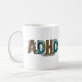 Mug Conception de typographie Éléments de la nature TD (Gauche)