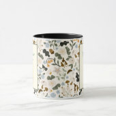 Mug Conception de typographie Floral Mama (Centre)