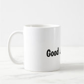 Mug Conception de typographie Good Vibes Only (Gauche)