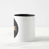 Mug conception de typographie Minimal Mama ourse-maman (Centre)