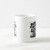 Mug Conception de typographie  Motivation (Centre)