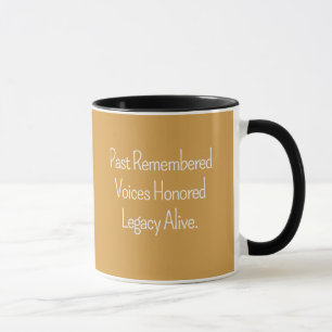 Mug Conception de typographie personnalisée
