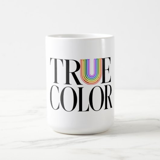 Mug Conception de typographie personnalisée pour l'édi (Centre)