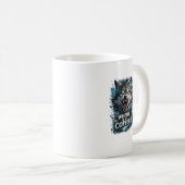 Mug Conception de typographie pour amateur de café et (Devant droit)