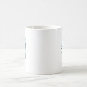Mug Conception de typographie pour amateur de café et (Centre)