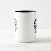 Mug Conception de typographie Super Papa Héros-67888 (Centre)