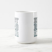 Mug Conception de typographie universitaire Meilleur P (Centre)