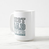 Mug Conception de typographie universitaire Meilleur P (Devant gauche)