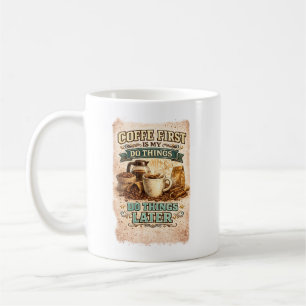 Mug Conception de typographie vintage pour amateur de