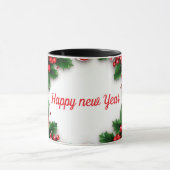 Mug conception de vacances de Noël (Centre)