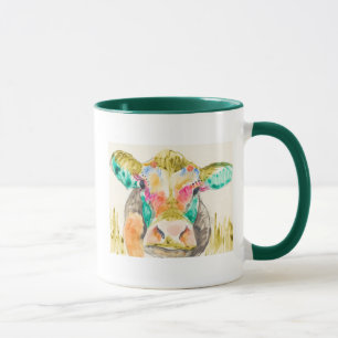 Mug Conception de vache colorée