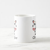 Mug Conception de vache personnalisée (Centre)