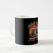 Mug Conception de vecteur de bonbons d'Halloween squel (Devant gauche)