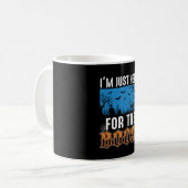 Mug Conception de vecteur de cimetière de fantômes de (Devant gauche)