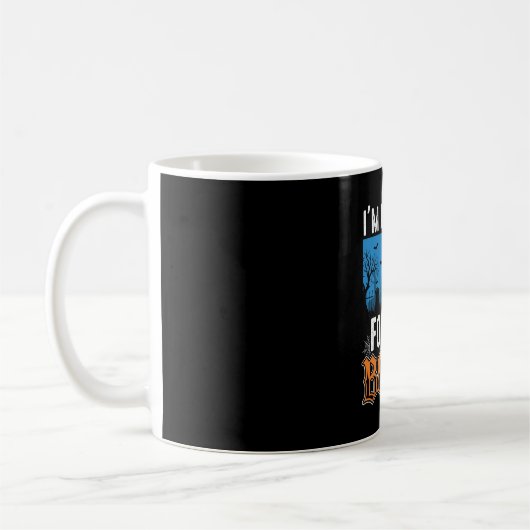 Mug Conception de vecteur de cimetière de fantômes de (Gauche)