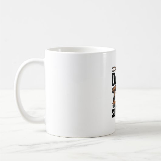 Mug Conception de vecteur de citation d'outil vissé dr (Gauche)