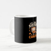 Mug Conception de vecteur de commerce de bonbons Hallo (Devant gauche)