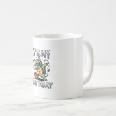 Mug Conception de vecteur de fête d'anniversaire de ba (Devant droit)
