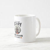 Mug Conception de vecteur de maison hantée de costume (Devant droit)