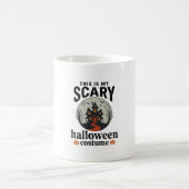 Mug Conception de vecteur de maison hantée de costume (Centre)
