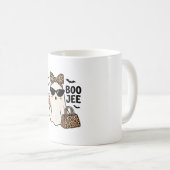 Mug Conception de vecteur de noeud de léopard de fantô (Devant droit)