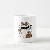 Mug Conception de vecteur de noeud de léopard de fantô (Centre)