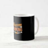 Mug Conception de vecteur de parking balai Halloween_1 (Devant droit)