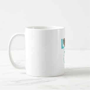 Mug Conception de vecteur de stéthoscope de léopard d'