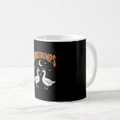 Mug Conception de vecteur d'oies de sorcière d'Hallowe (Devant droit)