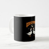 Mug Conception de vecteur d'oies de sorcière d'Hallowe (Devant gauche)