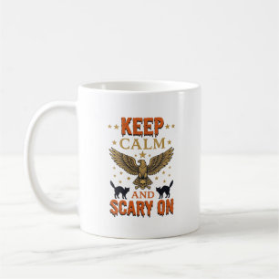 Mug Conception de vecteur Halloween vintage effrayant