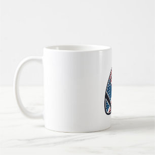 Mug Conception de vecteur vintage de football américai