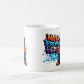 Mug Conception de vêtements de rue d'extra-terrestre d (Centre)